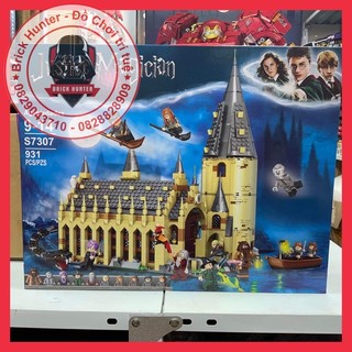 S7307 Harry Potter bộ đồ chơi lắp ráp mô hình lâu đài Hogwart ngôi trường dạy phép thuật phù thuỷ
