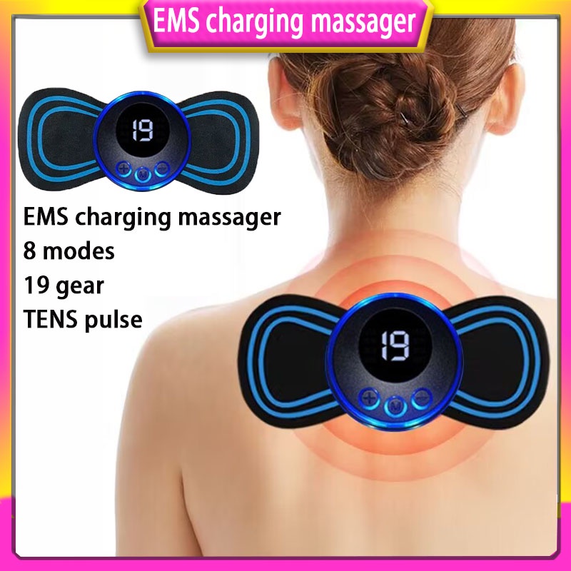 Miếng Dán Massage Giảm Đau Cơ Bắp Cổng Sạc USB
