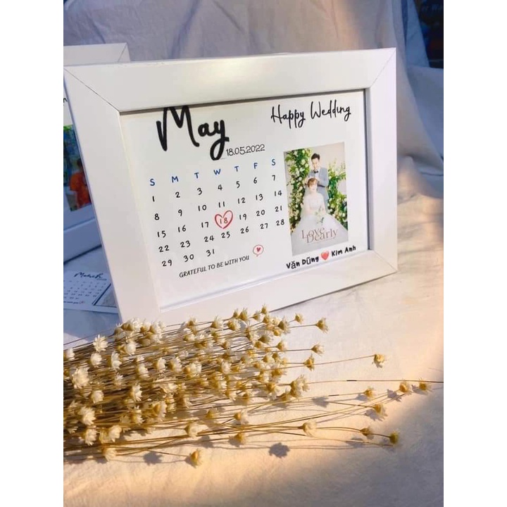 Khung ảnh 15x21 thiết kế theo yêu cầu làm quà tặng _ Khung ảnh Handmade