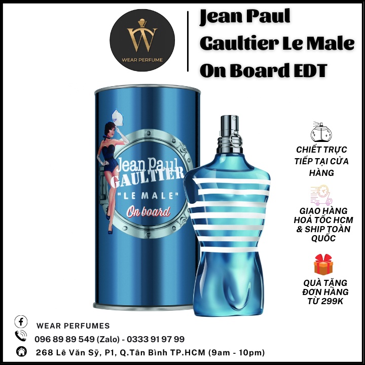 Nước hoa nam Jean Paul Gaultier Le Male On Board