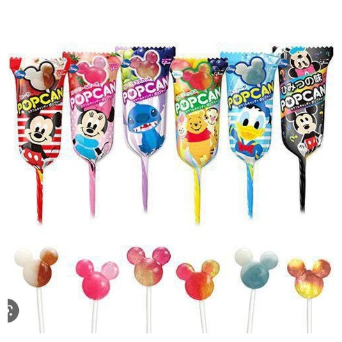 Kẹo mút Popcan Mickey Gilco Nhật Bản