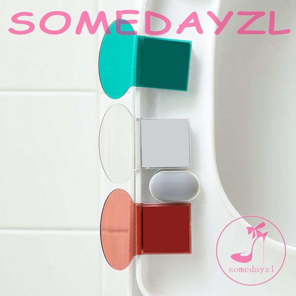 Tay Cầm Nhựa Trong Suốt Tự Dính Gắn Bồn Cầu Tiện Dụng