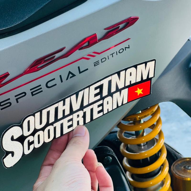 Tem Chữ South VietNam 18cm Phản Quang