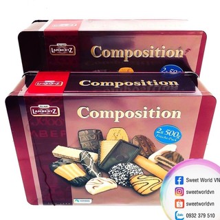Bánh hộp Composition Lambertz (1kg) - Đức