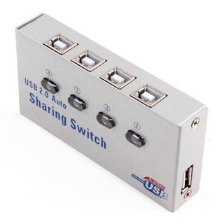 Bộ Chia Máy In Tự Động 1 Ra 4 - Bộ Chia In 4 Máy Tính Dùng Chung 1 Máy In