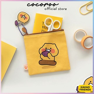 [COCOROO] Square Pouch / chính hãng Kakao friends / túi đựng Choonsik / airpods / buds / mini bag
