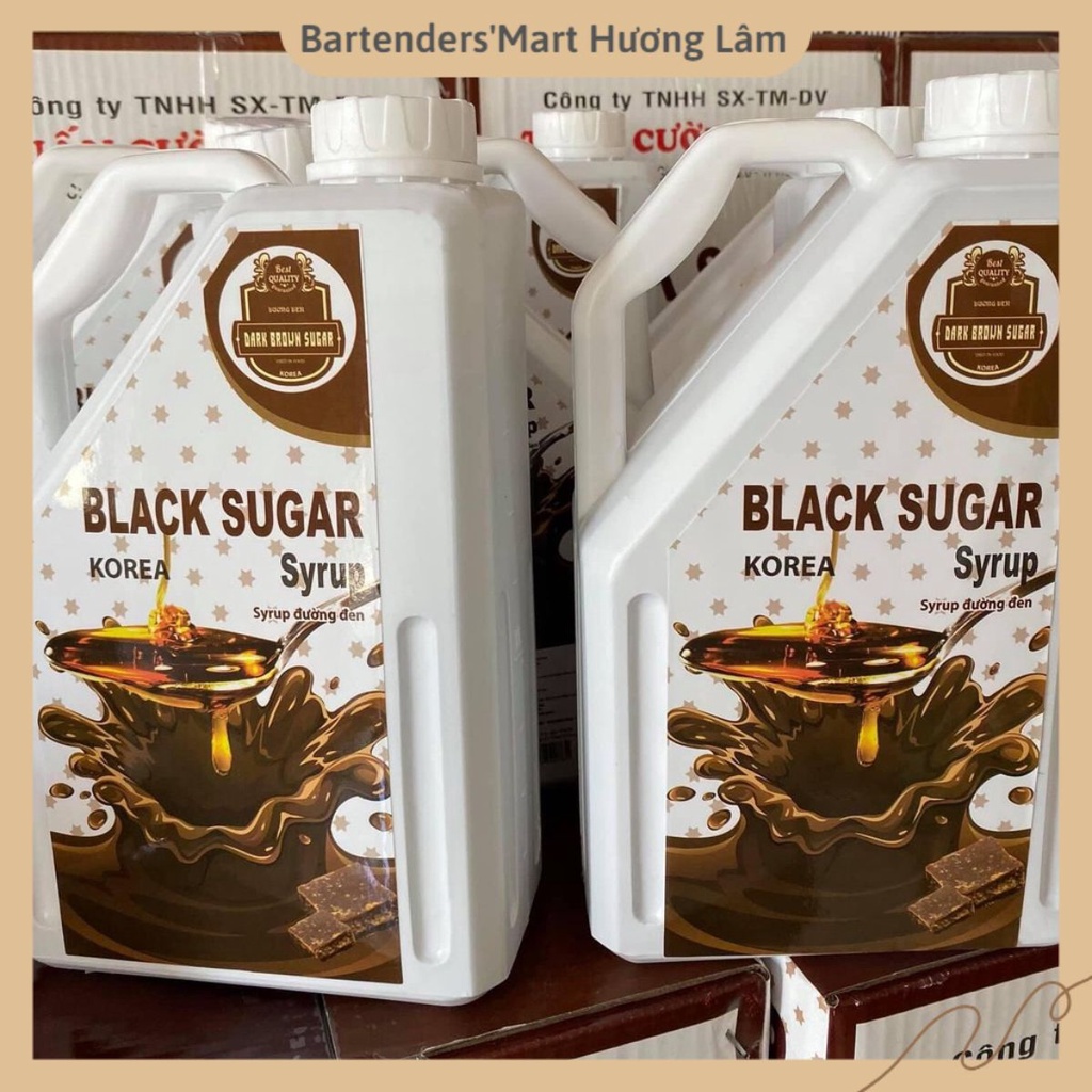 SYRUP ĐƯỜNG NÂU HÀN QUỐC 2l