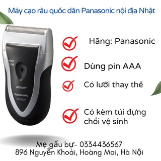 Máy cạo râu Panasonic ES3832P Nhật nội địa - có lưỡi thay thế bán rời