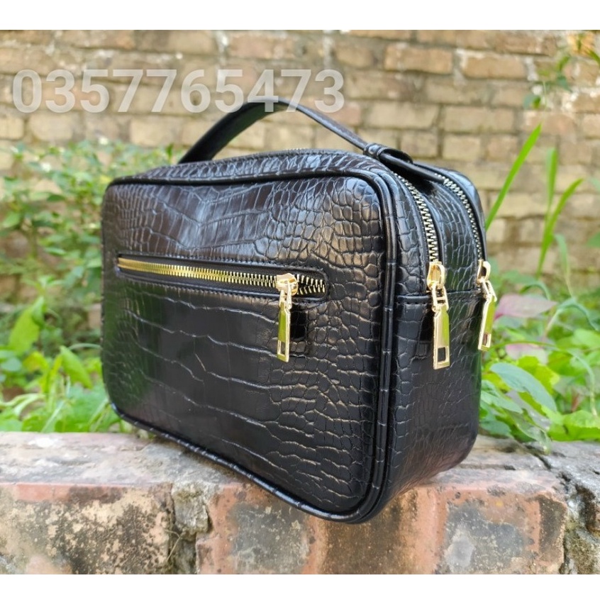 Túi cầm tay golf Titleist, Honma - Chất liệu da cao cấp