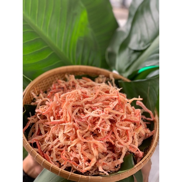 500gr KHÔ MỰC XÉ SỢI HẤP NƯỚC DỪA loại ngon nhất