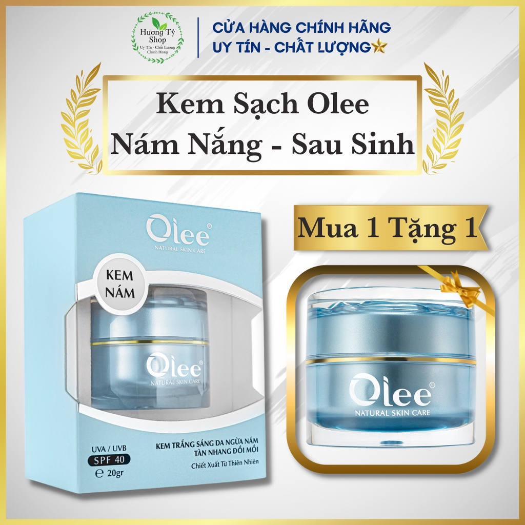 Kem Sạch Olee Nám Nắng, Nám Sau Sinh Và Trắng Sáng Da Thiên Nhiên