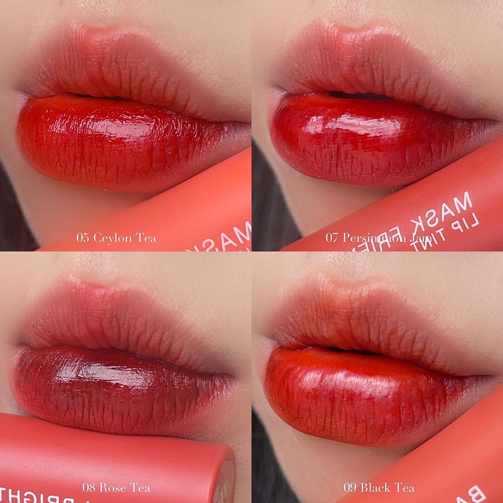 Son tint Baifern siêu lì lâu trôi, tôn da và không lem khẩu trang Baby Bright Mask Friendly Lip Tint 2.5g