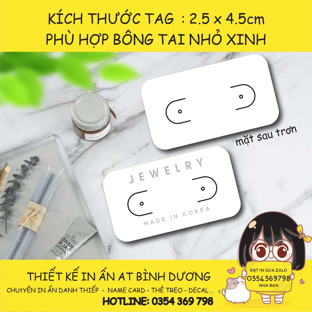 thẻ treo phụ kiện có sẵn