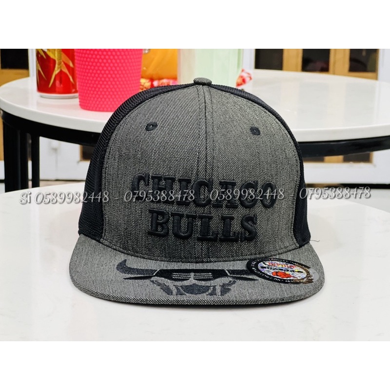 MŨ HIPHOP PHỐI LOGO CON TRÂU ĐEN CÁ TÍNH NAM