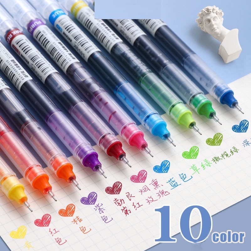 Bút Mực gel Ngòi 0.5mm 8 Màu Tùy Chọn Tiện Dụng - Yala