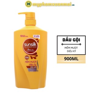 Dầu gội Sunsilk mềm mượt diệu kỳ 900g