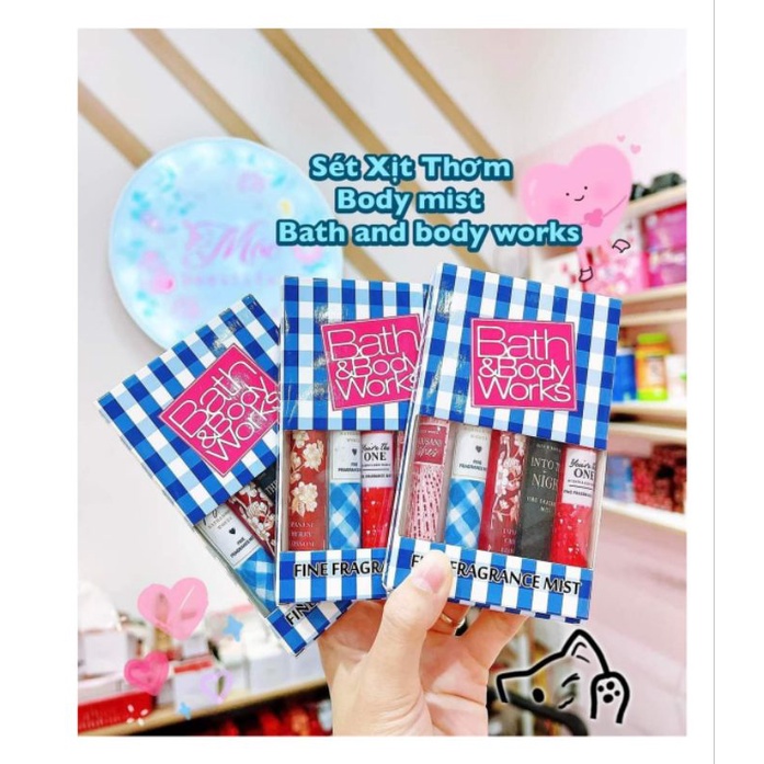 Set nước hoa Bath and Body Works