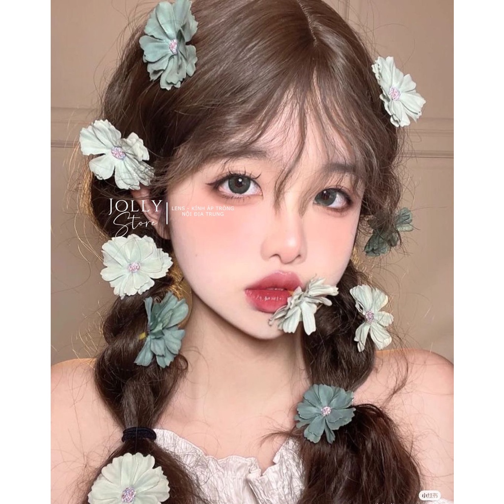 TỔNG HỢP Lens GREEN/BLUE 0 độ THÁI LAN (Made in Korea)