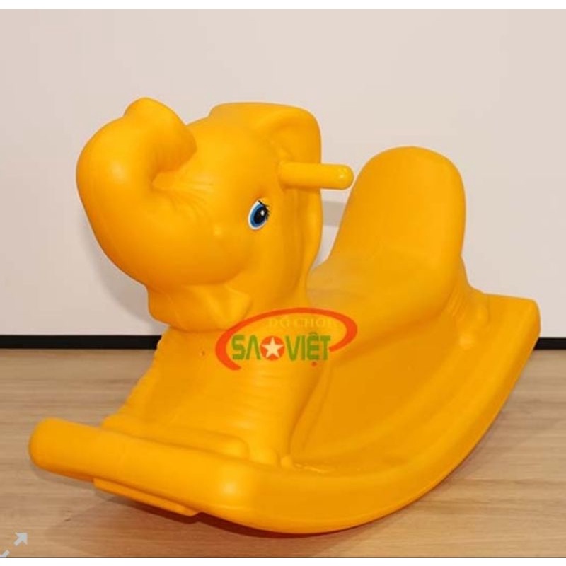 Bập bênh đơn thú nhựa nhập khẩu