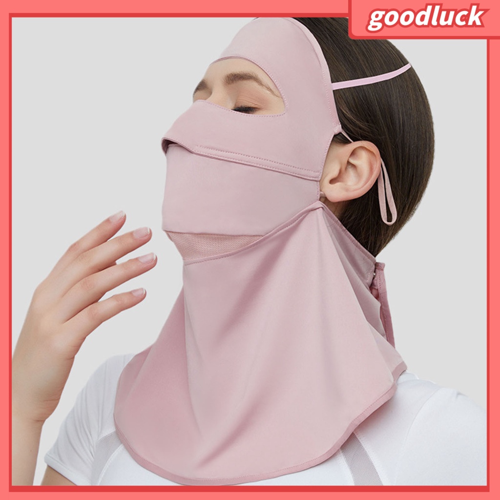 Khẩu Trang Che Phủ Cổ Chống Nắng Siêu Nhẹ Thoáng Khí Bảo Vệ Cổ Chơi Golf Cho Nữ