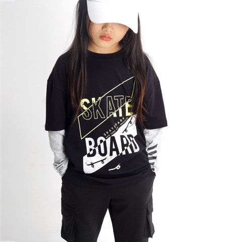 ÁO PHÔNG BÉ TRAI DÀI TAY 2 LỚP