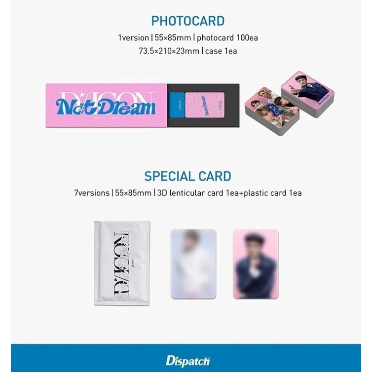 Bộ ảnh Dicon 102 D’Festa Mini Edition - nhóm NCT Dream Jeno