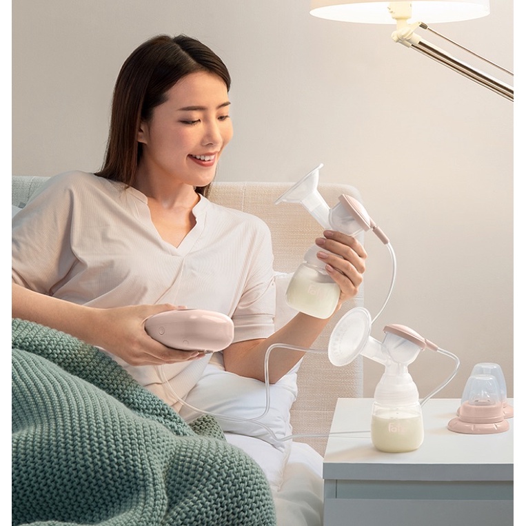 Máy hút sữa điện đôi Symbio 1 Fatzbaby có tích pin sạc - Fatz FB1108VN