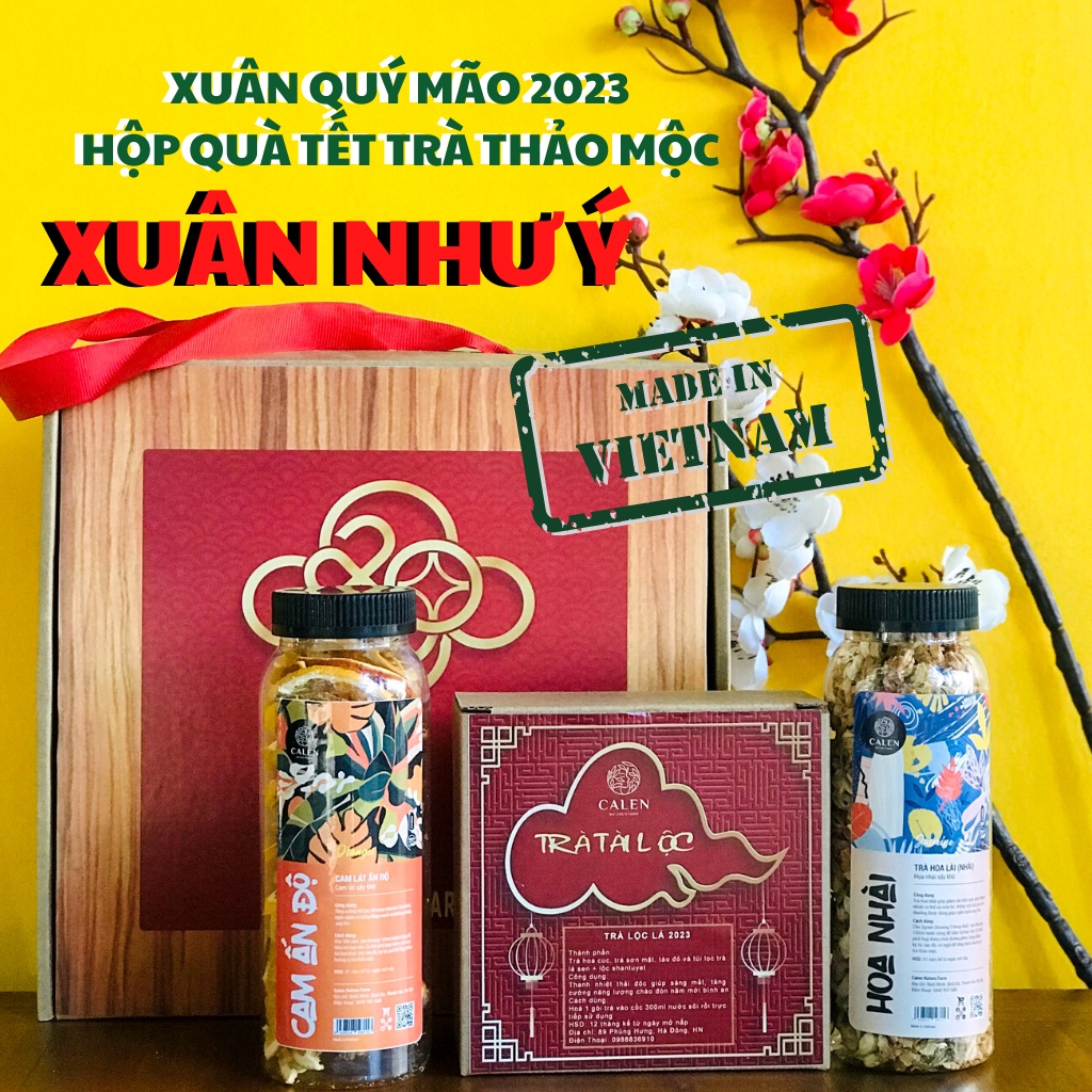 [Sỉ quà Tết từ 1xx] Quà Tết 2023, quà tết healthy in ấn bao bì theo yêu cầu doanh nghiệp TIỆM TUCA