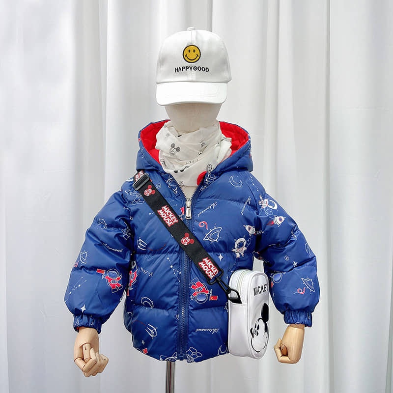 Áo phao siêu nhẹ dài tay loại dày cho bé hàng cao cấp AP07