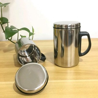 Ca giữ nhiệt chất liệu inox nắp chống chàn dung tích 400ml