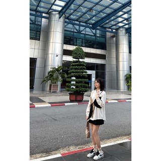 ÁO SƠ MI NƠ 2 MÀU ( HÀNG CÓ SẴN)