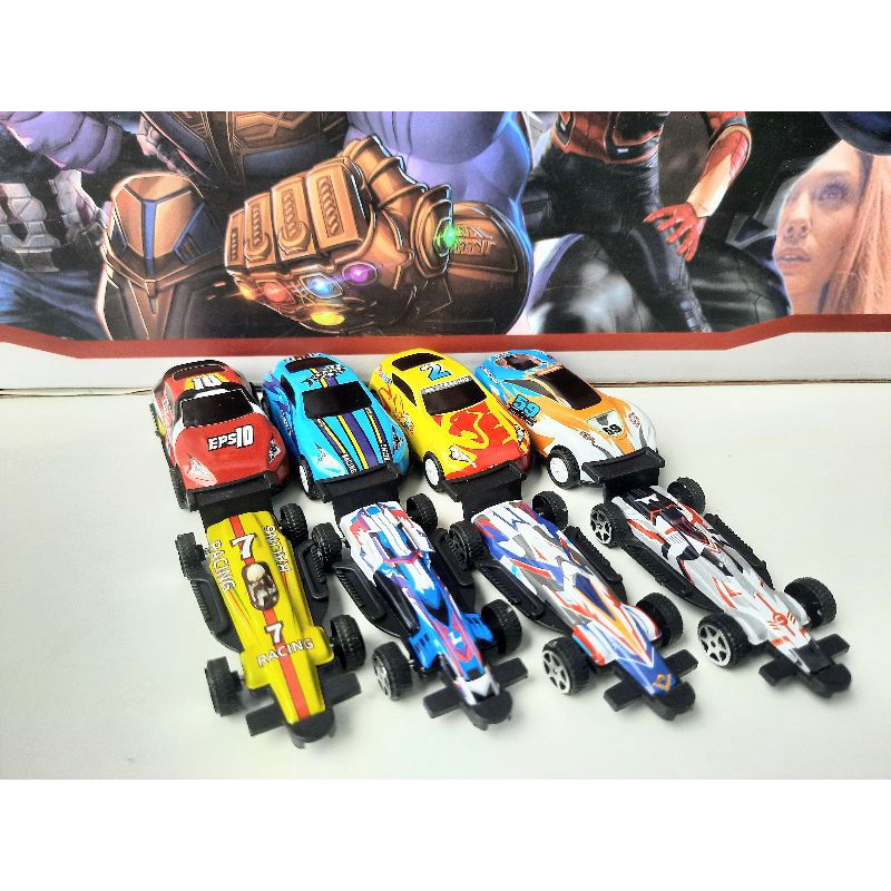 Xe đua công thức 1 bằng nhôm siêu đẹp nhiều màu sắc