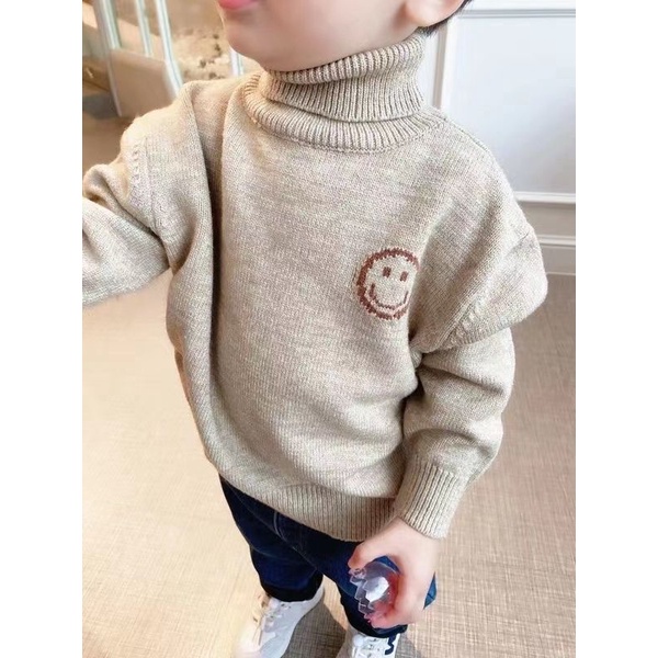 Áo Sweater Chui Đầu Phong Cách Hàn Quốc 2022 Mới Cho Bé Trai