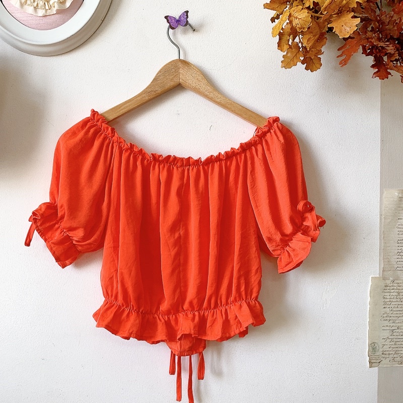 Áo cam trễ vai cotton:on