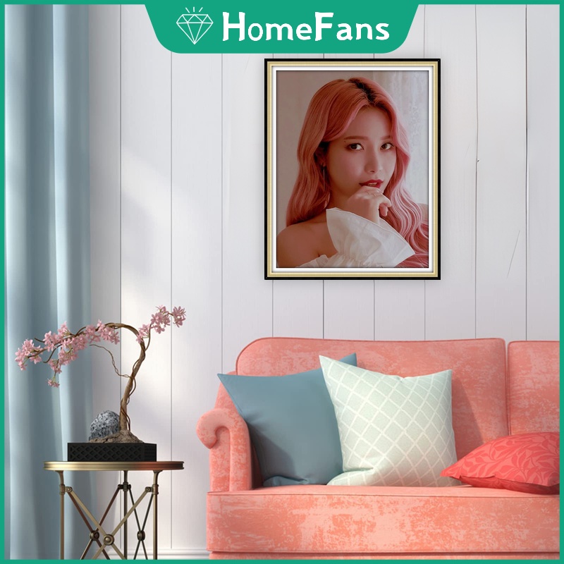 Bộ Tranh Đính Đá 5D Tự Làm 30x40cm / 40x50cm Hình Mẹ Và Bé Đáng Yêu