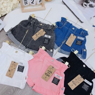 Q9- Quần jean bé gái siêu cưng phối với áo thun siêu cưng - Size 10-25Kg