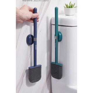 Chổi chà cọ vệ sinh dẹt tặng kèm miếng dán siêu chắc Ecoco E2205 mới nhất