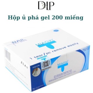 Hộp 200 miếng ủ phá móng gel