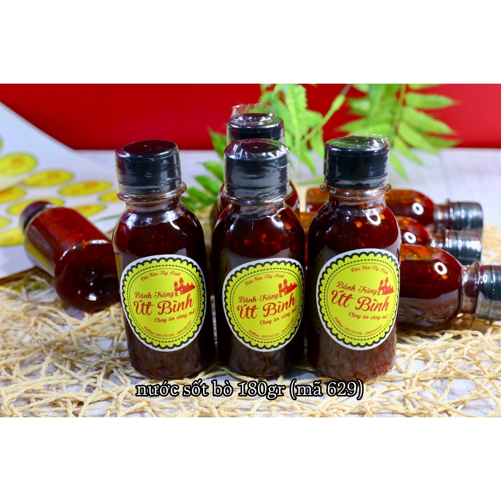 Nước Sốt Bò Dùng Trộn Bánh Tráng Siêu Ngon Út Bình