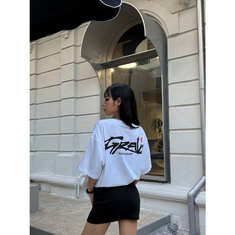 Áo Thun Nhiều Màu Tay Lỡ Oversized GRAW / 5 Màu