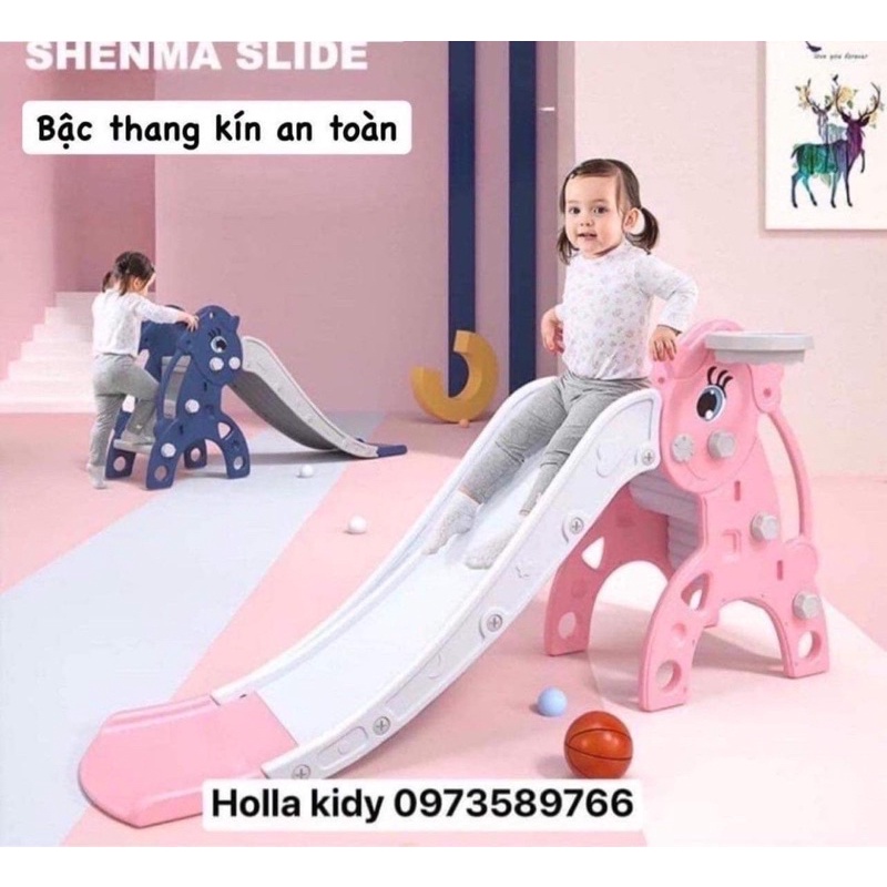 Cầu trượt siêu chắc chắn cho bé  hàng sẵn chuyên sỉ