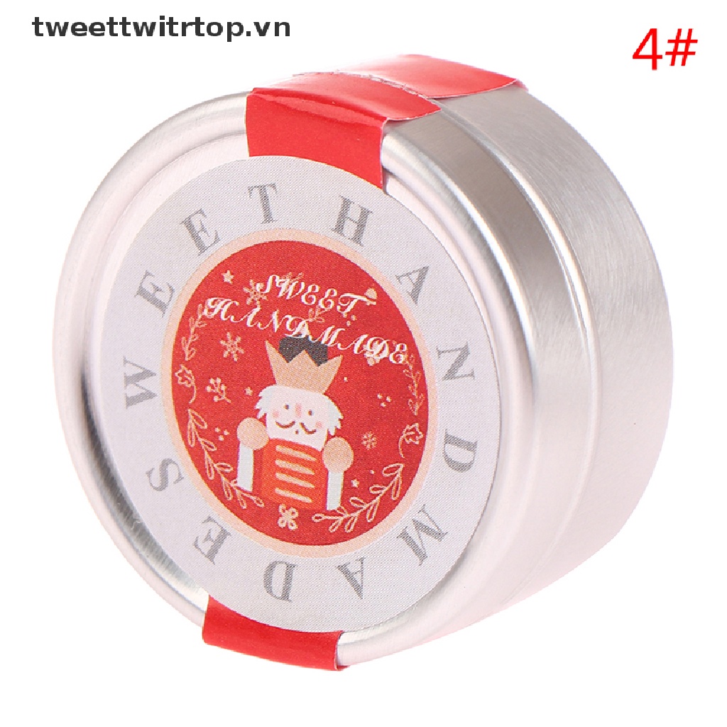 Hộp Thiếc Đựng Kẹo / Bánh Quy Giáng Sinh 1: 12 Trang Trí Nhà Búp Bê / Tiểu Cảnh