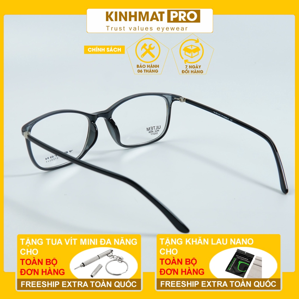 Gọng kính cận nhựa Ultem Rexton Mod:8696 Kính mắt Pro