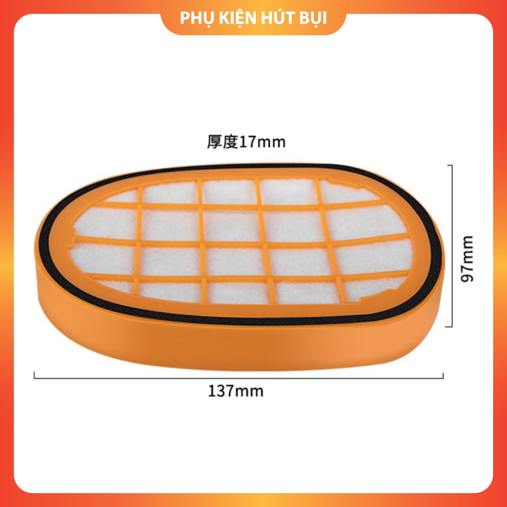 Tấm Lọc Hepa Thay Thế Cho Máy Hút Bụi Philip FC6822 FC6823