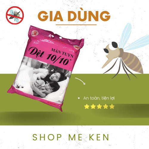 Màn tuyn dệt 10/10( 1,2m*2)