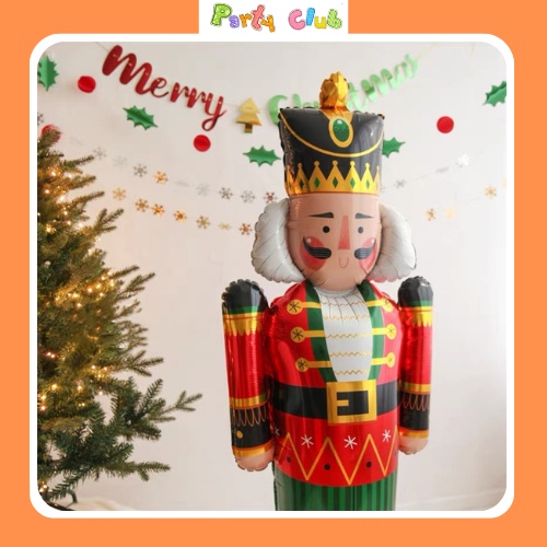 Bong bóng nhôm chú lính chì trang trí tiệc