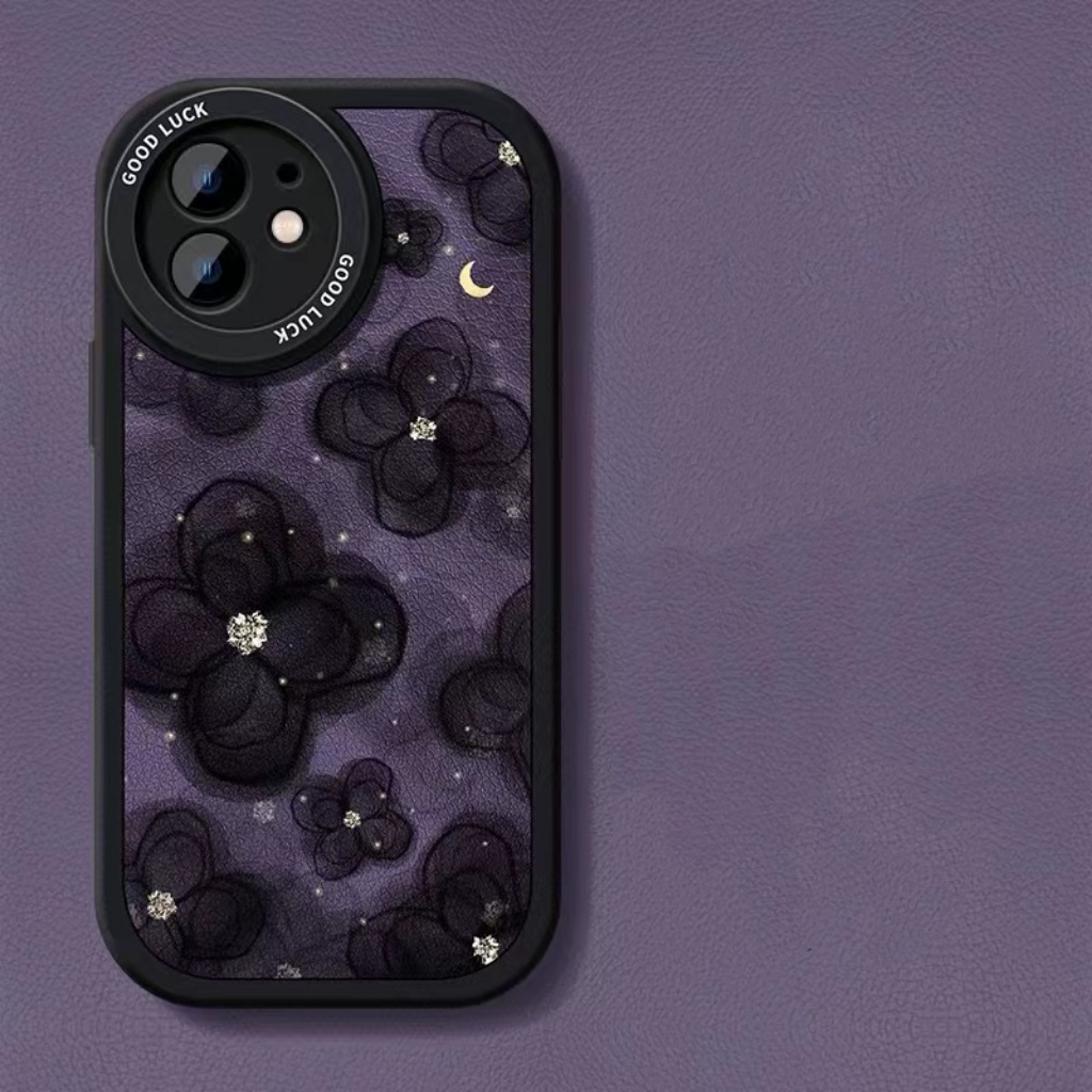 Ốp Điện Thoại Chống Sốc Bốn Góc Hình Hoa Cho iPhone 14 14pro 14Plus 14prm 13 13pro 13prm 11 7Plus 8Plus Xr XS 12 Pro Max
