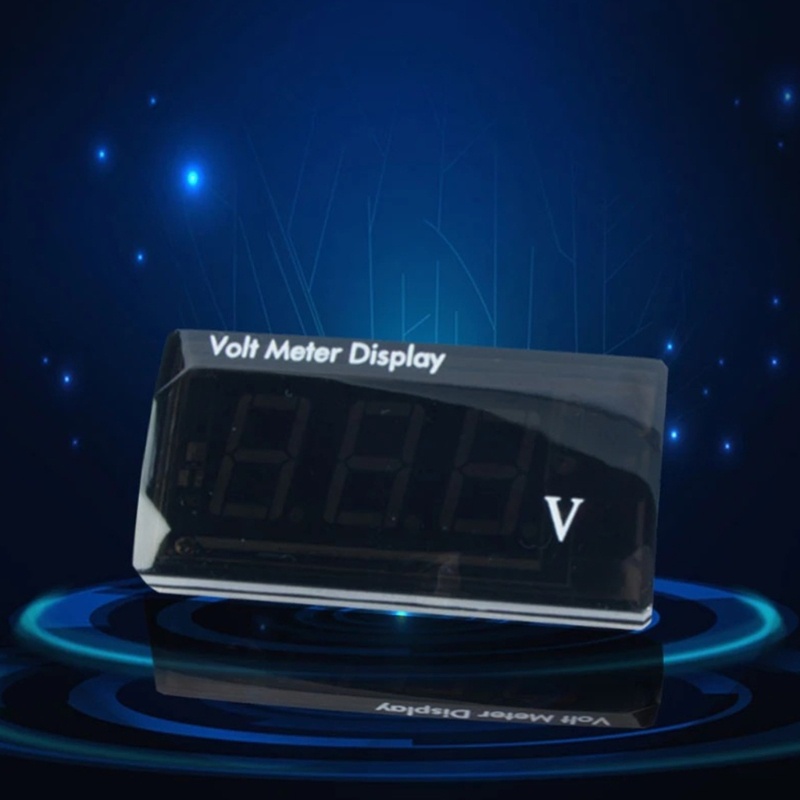 Vôn Kế Kỹ Thuật Số Mini DC5V-19 9V 0 56 Chuyên Dụng Cho Xe Hơi / Xe Máy