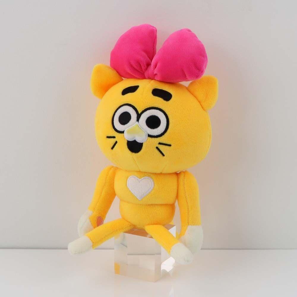 REBUY1 Đồ chơi nhồi bông Hình Mèo Kitty Dễ Thương