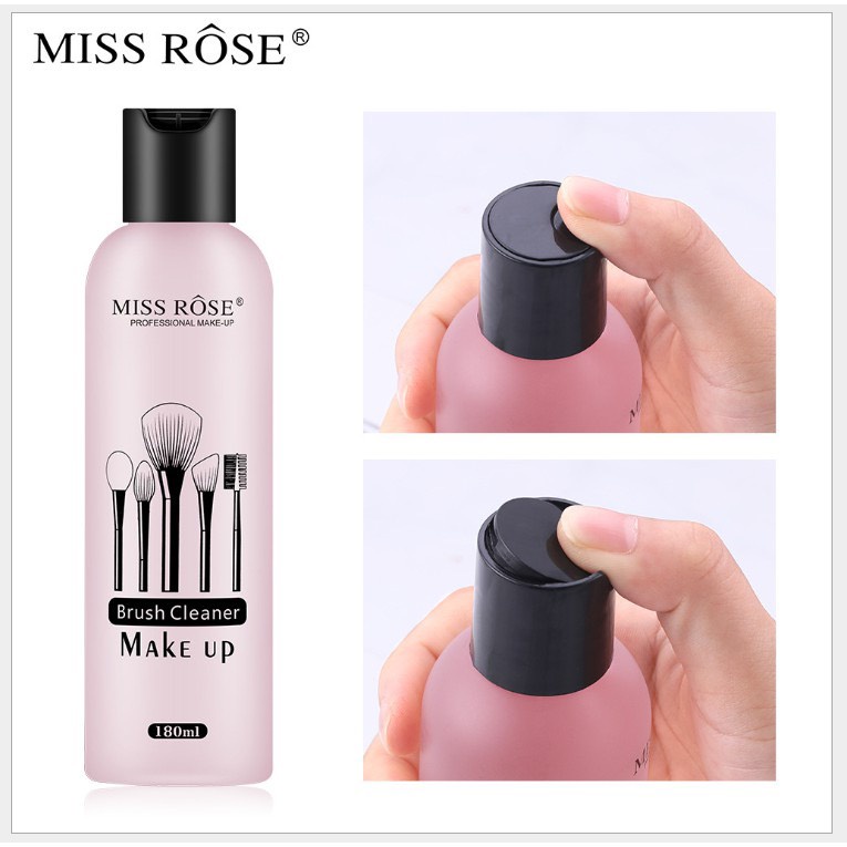 Nước rửa cọ Trang Điểm Miss Rose (180ml)